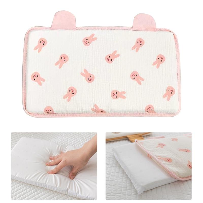 Lightweight & Portable Kids Pillow with Lovely Pattern Designs Safe Non Toxic Choice Room Pillow Convenient Bed Cushion