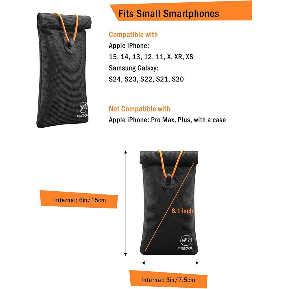 Cguard RFID Smartphone Telefoon Creditcard en Sleutels Bescherming - Anti-Stralings Hoesje