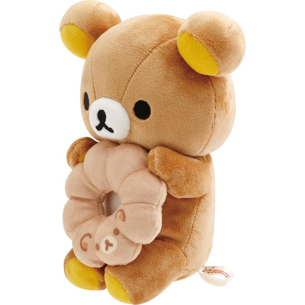 MV27101 Rilakkuma X Mister Donut Donut Makumaku Plush Toy Rilakkuma