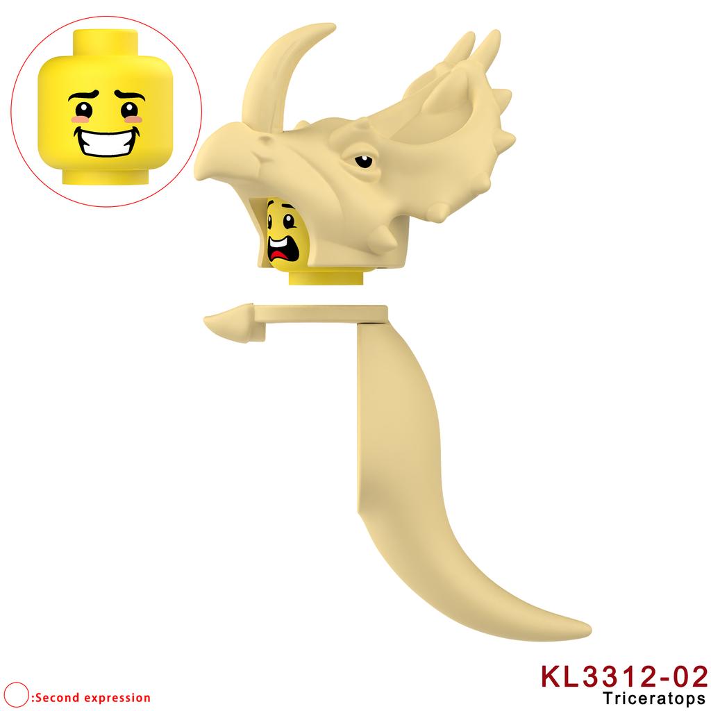 2025 Nový Jurský Dino Svět Triceratops brachiosaurus Stavebnice Kostky Cihličky Figurky Dinosauři Hračky dárky pro děti