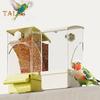 Vogelfutterstation Transparentes Design Große Kapazität Wetterbeständig Staubdicht Einfach zu installierende Kolibri-Futterstation