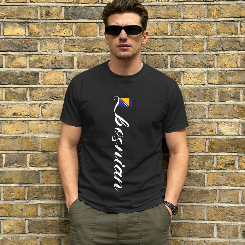Bosnia And Herzegovina 100 Cotton T Shirt For Unisexs Summer Streetwear T Shirts Oneck Hipster Tees Plus Size Cheap Clothing