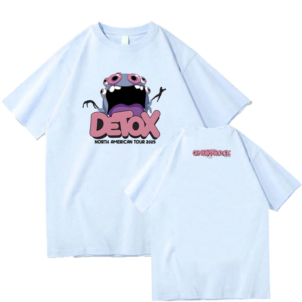 Rock Band ONE OK ROCK Monster Tee NORTH AMERICAN TOUR 2025 Clothing Men Women Fashion Hip Hop T-shirts Cotton Casual Streetwear