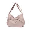 Simplified Nylon Knot Underarm Commuter Bag Women's Crossbody Bag Large Capaci Trendy Tote Bag