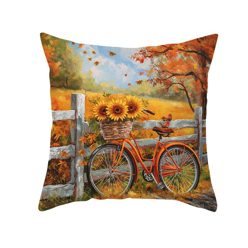 Pillow Cover Farm Livestock Series Holiday Decoration Pillow Cover Bedroom Living Room Cushion Cover