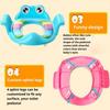 Easy to Clean Toddler Toilet Seat Soft Cushion Children Potty Potty Training Toilet  for Infant