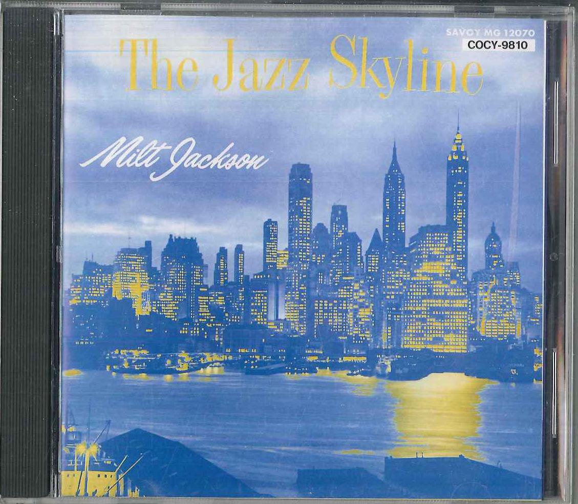 

CD MILT JACKSON - Jazz Skyline COCY9810 SAVOY Japan Jazz Used