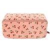 VanFn Cherry Blossom Makeup Large Capacity Vanity Pouch for Cute and Travel Cosmetic Storage Lightweight and Perfect for Business Trips Pouch, Women,