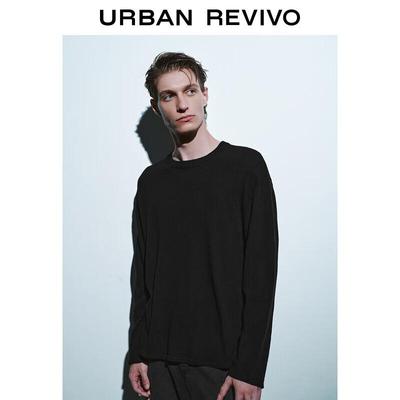 UR Men's Crew Neck Long Sleeve Knit Sweater