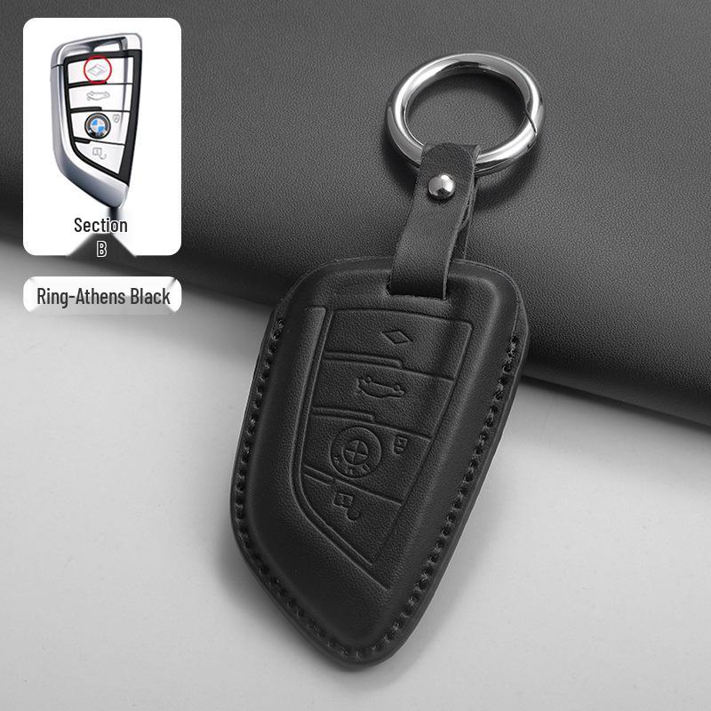 BMW Key Cover for Series 1, 3, 5, 7, X1-X5, iX3, I3, 320, and 530 Models.