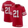 NFL 49ers Football Jersey 13 Purdy 97 Bosa Embroidered Team Sports Fan Apparel