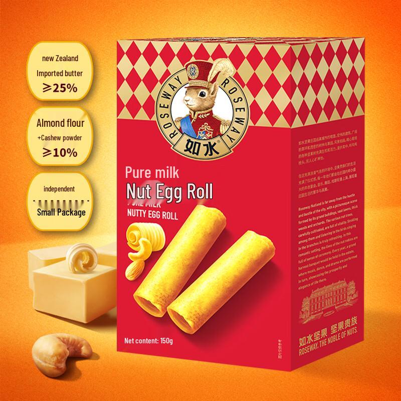 Rushui Nut Egg Rolls