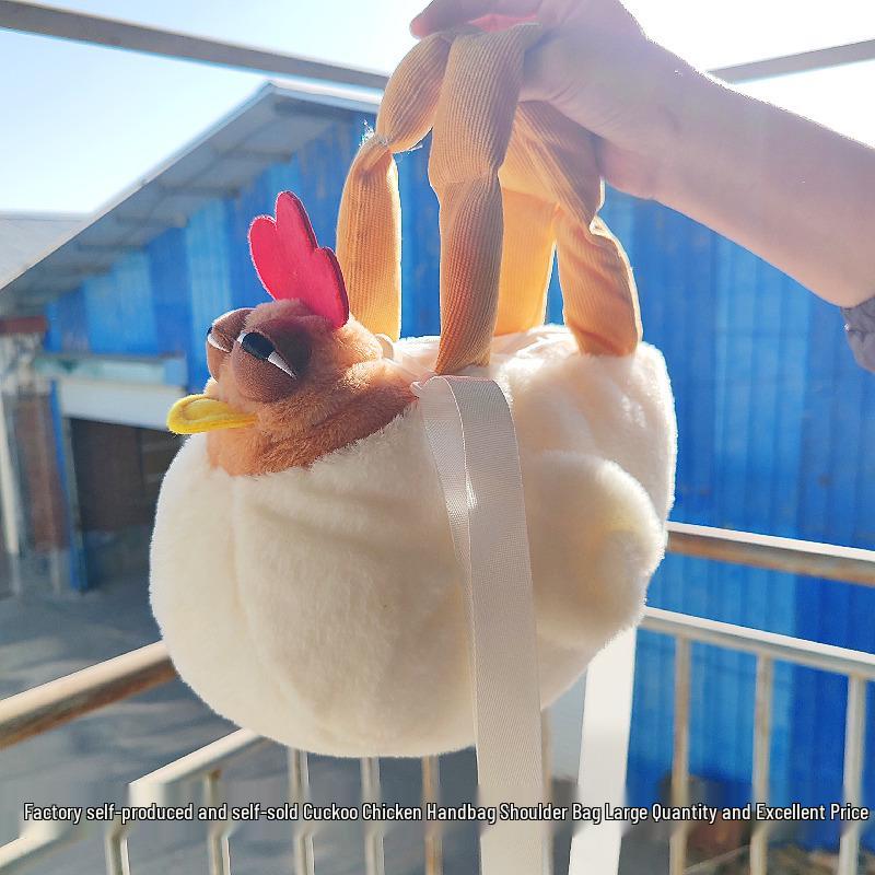 Gogo Chicken Cartoon Celebrity Handbag – Large Capacity Cute Crossbody Bag Gift