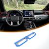 ABS Blue Dashboard Side Air Vent Outlet Cover Trim For Toyota Tocoma 2024