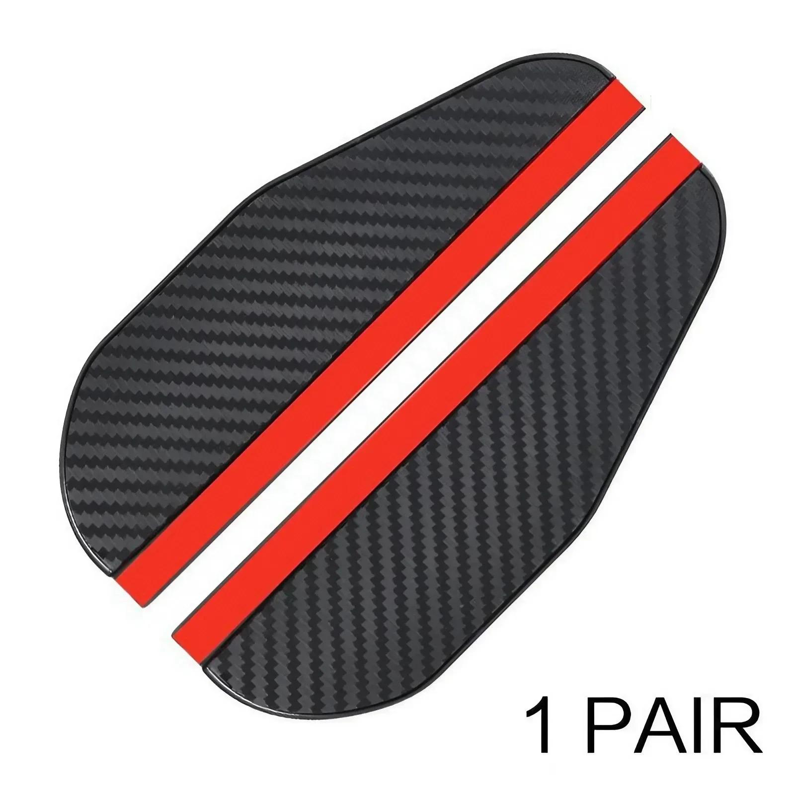 

Универсальный дождевик и солнцезащитный козырек для автомобильного зеркала из углеволокна - Простая установка, Улучшенная видимость, Водонепроницаемый и Снегозащищенный