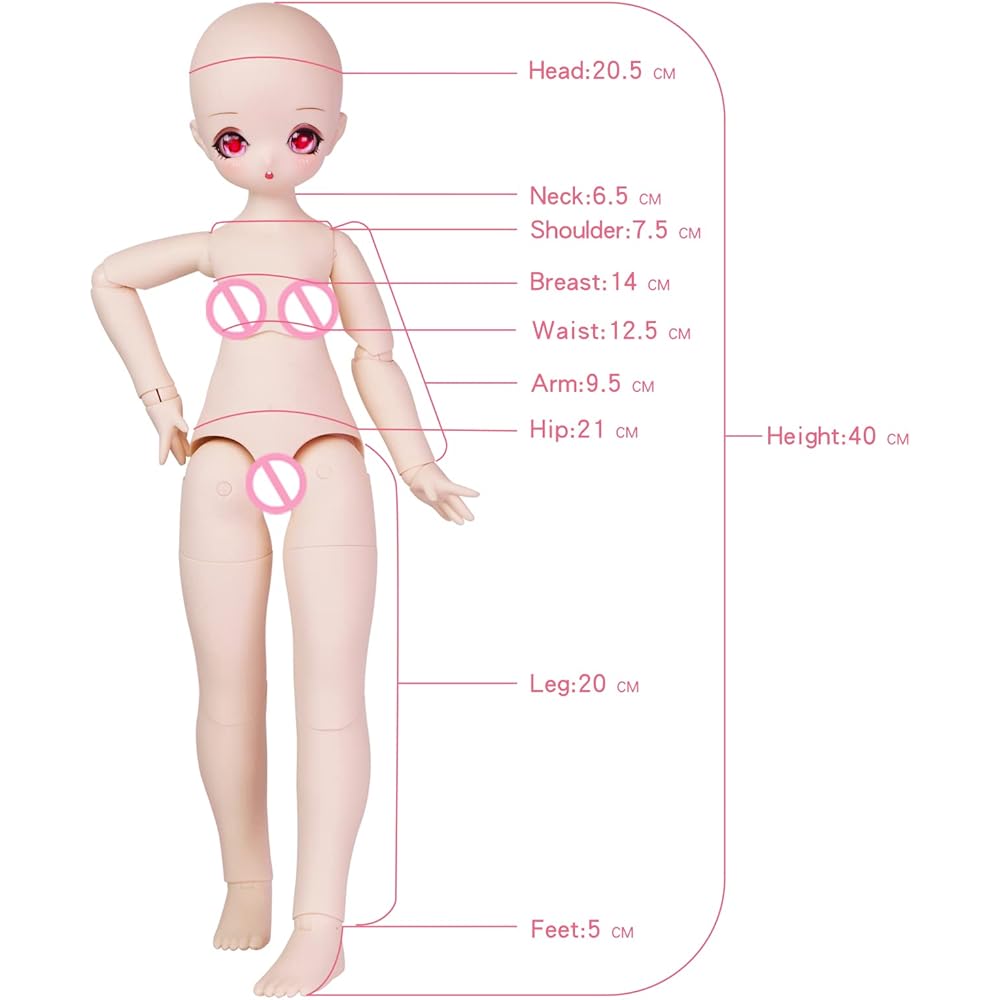 Icy Fortune Days 1/4 Doll Clothes for Ball Jointed Dolls Outfit Set
