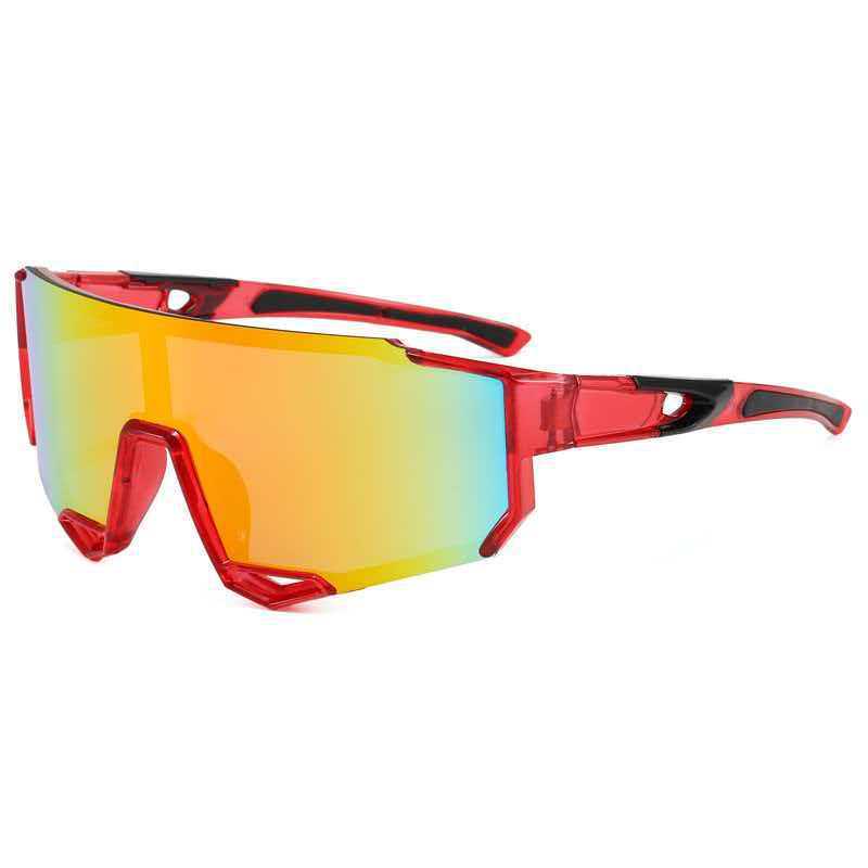 New Style Cross-border Colorful Mountaineering Sunglasses with Replaceable Coated Lenses for Outdoor Mountain Bike Riding