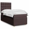Exclusive House - Slatted Bed Base with Mattress Dark Brown 90x190 Cm