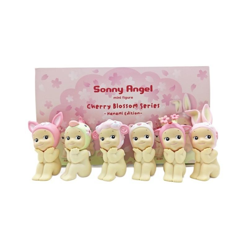 Pvc Angel Figurine Sakura Series Sitting Spring Cherry Blossom Toy Model Collectible Gift For Kids