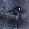 Chemise à Manches Longues en Tricot Chaud à Carreaux pour Homme MONTAGUT
