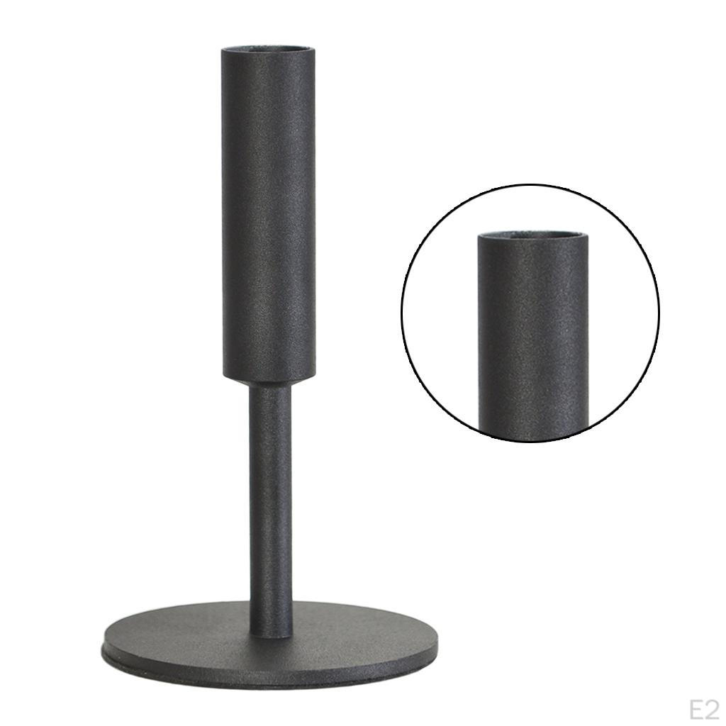 Iron Candlestick Holders, Single-head Candlelight Candle Holder Stand for Tables, Vintage Candelabra