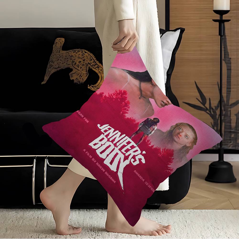 Pop Movie Jennifer Body Office Cushion Pillowcase Car Cushion Cover45X45CM Lumbar Pillowcase Sofa Pillowcover