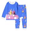 Girls Witch  Round Neck Printed Children's Clothing Set