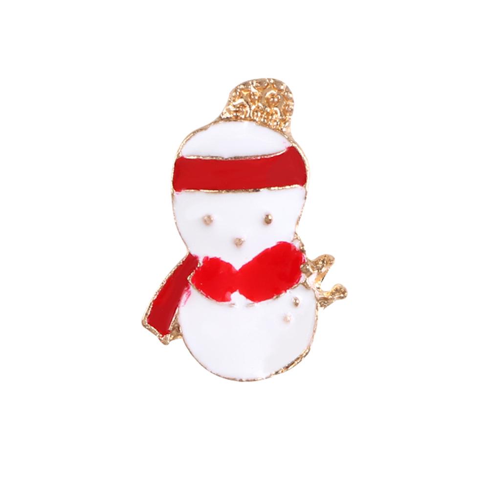 2022 Christmas Brooch: Trendy Alloy Badge & Cute Medal Pin