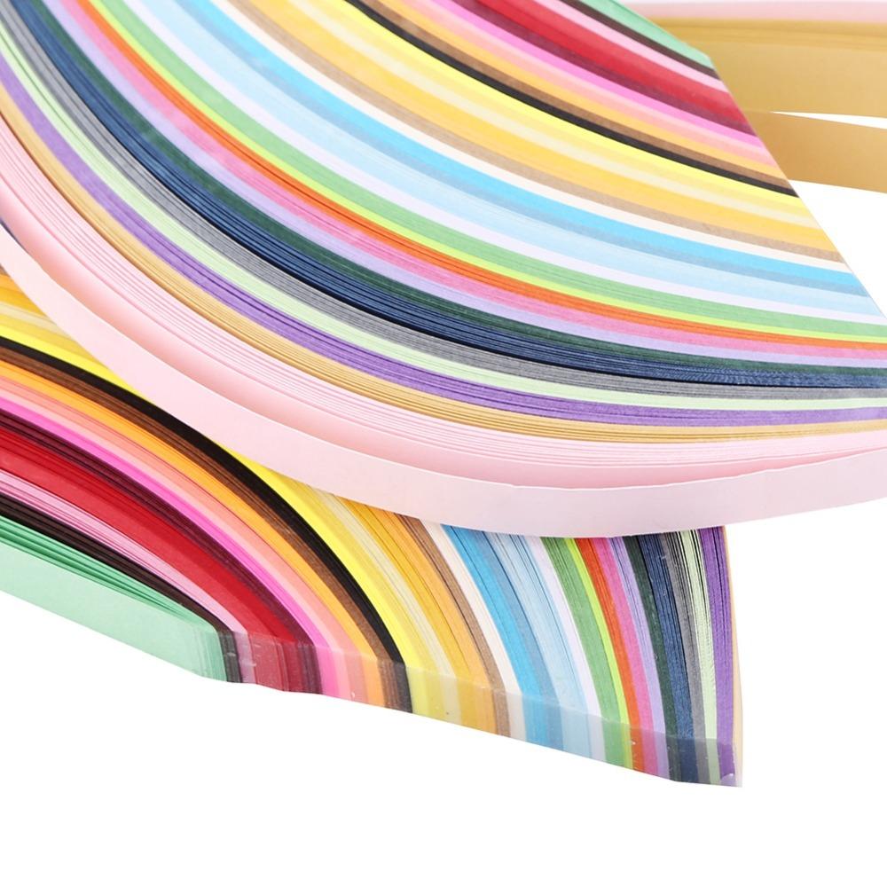 720PCS 3mm Width Quilling Paper 36 Colors DIY Quilling Paper Quilling Strips  Paper Filigrana