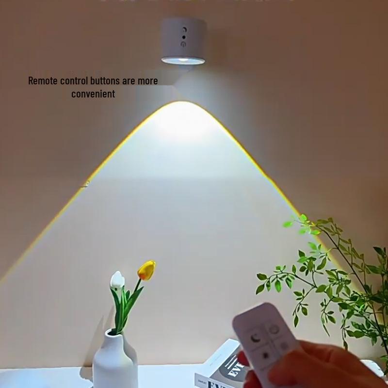 Wireless Remote Control Bedside Night Light – Eye-Friendly Table Lamp for Reading and Baby Feeding