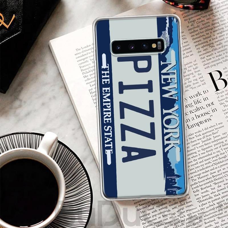 Retro License Plate Number Cover For Samsung Galaxy M12 M21 M30S M31 M32 Phone Case M51 M52 Note 20 Ultra 10 Plus 9 8 J4 J6 + J8