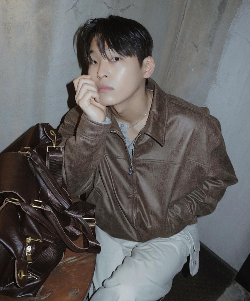 Placestudioman Minimal Suede Standard Two-Way Authentic Blouson Zip-Up Jacket [Brown]