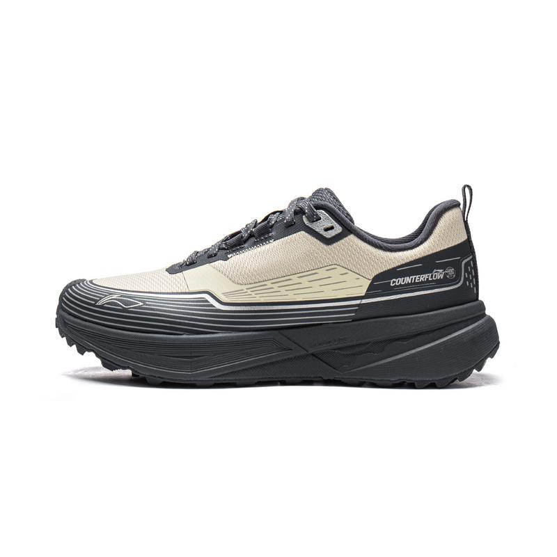 

Li Ning Outdoor CF Tracing, Inter Industry Low top Hiking Shoes Unisex Dune Khaki/Ebony Black AHCV037-14 39