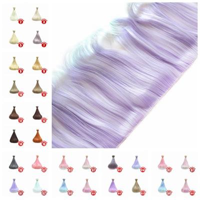 Chemical Fiber BJD SD Doll Hair Buttoned In Hair Msiredoll Bjd Wig Accessories  Plush Doll