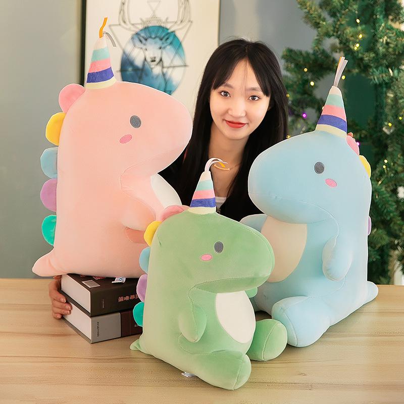 Candy Dinosaur Doll Small Dinosaur Plush Toy Unicorn Small Dinosaur Doll Catching Doll