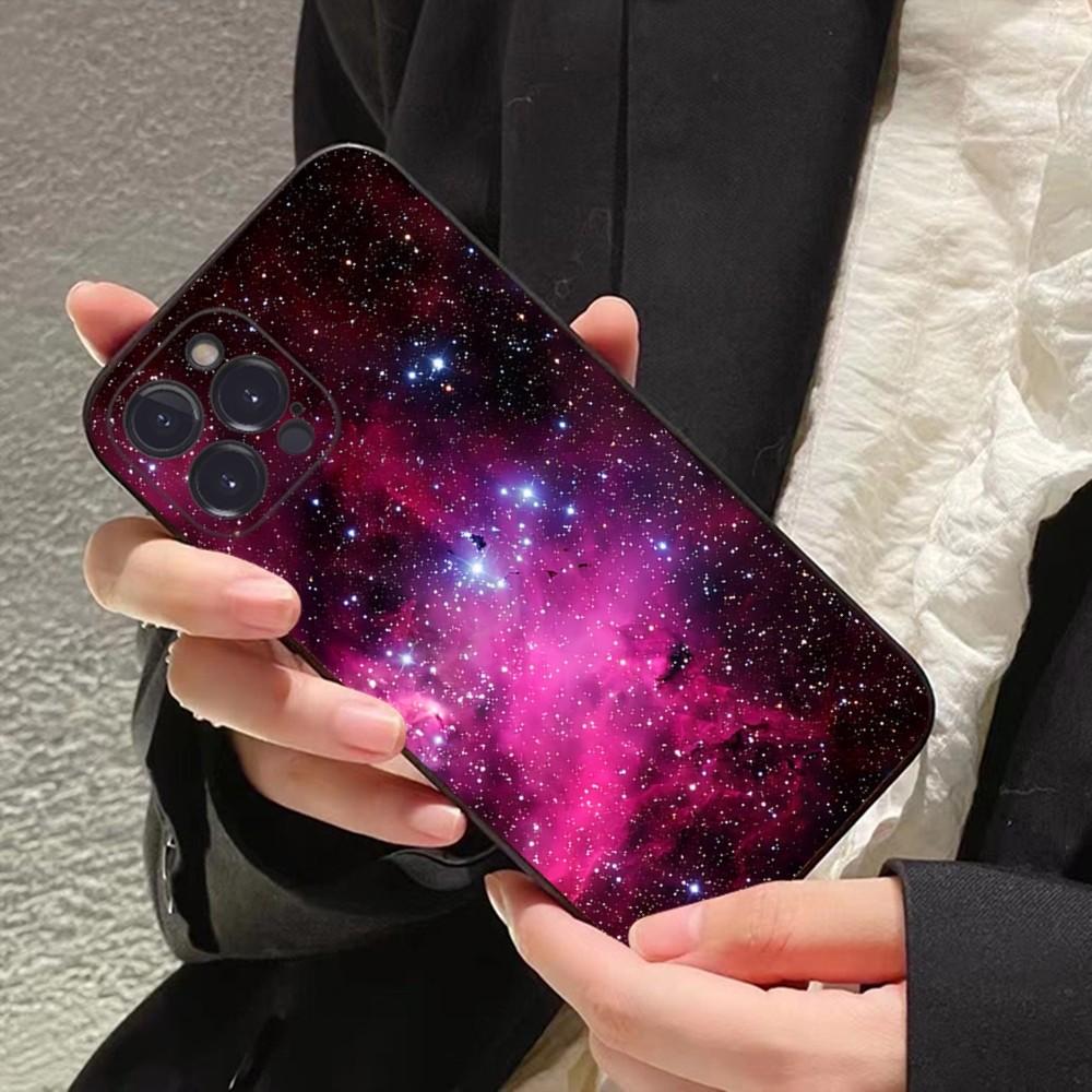 Space Universe Galaxy Phone Case For iPhone 15 14 11 12 13 Mini Pro XS Max Cover 6 7 8 Plus X XR SE 2020 Funda Shell