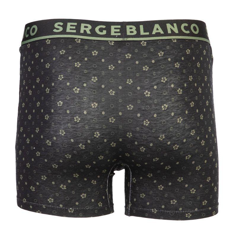 Set of 2 Khaki-shade Cotton Boxers for Men SERGE BLANCO