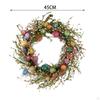 Bliss: Vibrant Easter Egg Wreath for Indoor and Outdoor Festivities