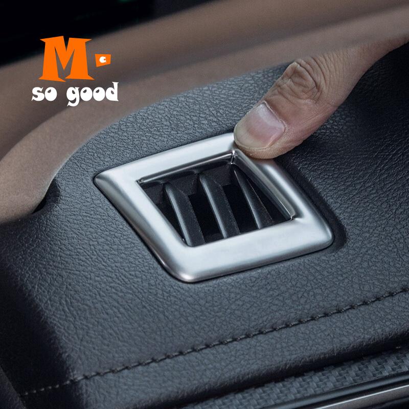 3pcs for Toyota Camry 2012 2013 2014 2015 2016 Car Left Right Center Air Conditioning Outlet AC Vent Car Accessories Cover Trim