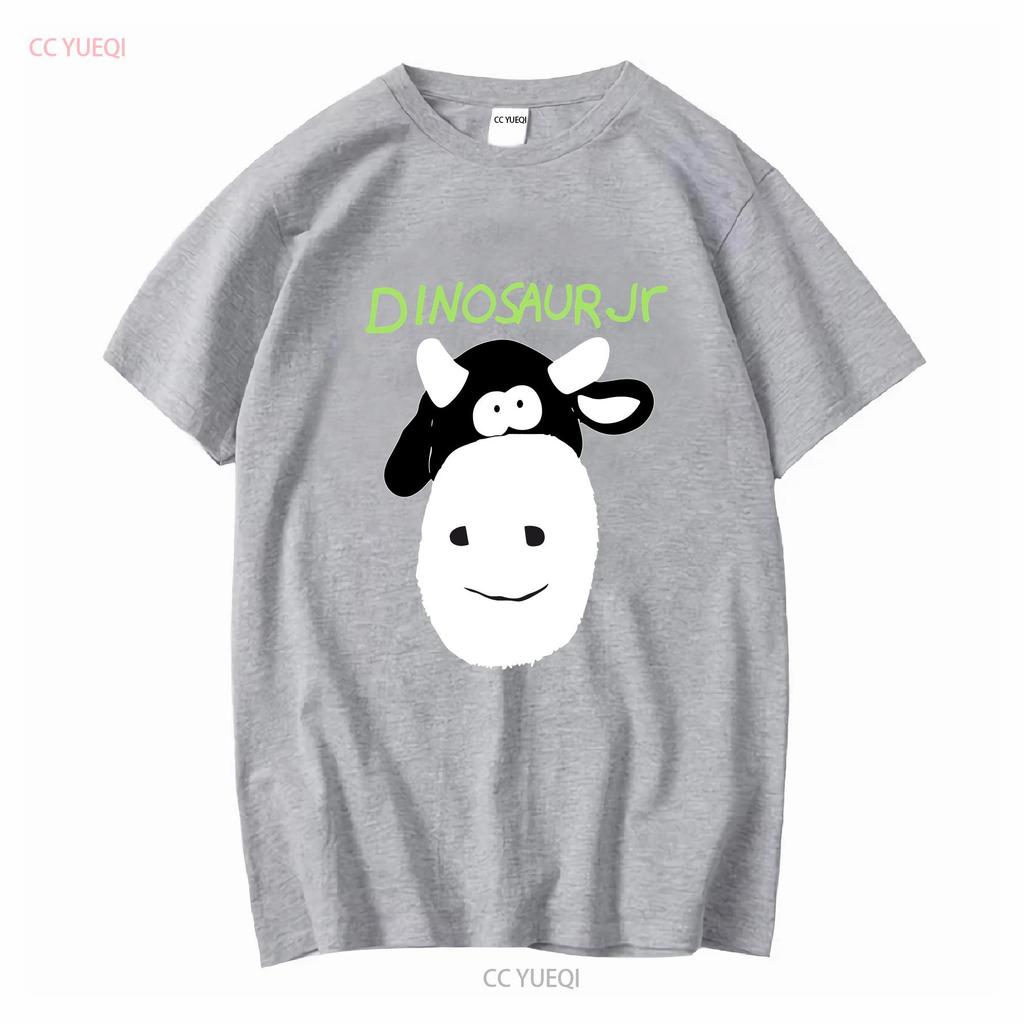 Dinosaur Jr Cow Men T shirt Purple Cotton All Sizes S 5XL Fan Q866 long or short sleeves vintage Washed homme Soft Unisex