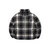 MLB New York Yankees Puffer Jackets Unisex Black Stand Collar Moderate Padded Puffer Jacket 3ADJP0216-50CRS