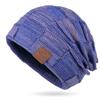 Autumn and Winter Velvet Mixed Color Versatile Wool Knitted Hat Warm Fashion Pullover Hat European and American Winter Hats