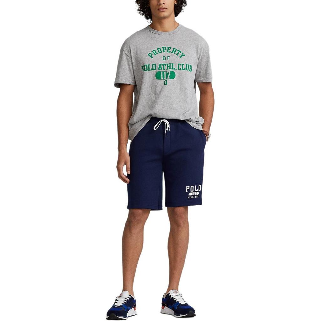 Polo Ralph Lauren Logo Buchstabenaufdruck Baumwolle Rundhals Kurzarm T-Shirt Herren T-Shirt MNPOTSH1N821202-020