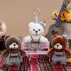 2026 Painter Bear Plush Keychain - Cute Mini Bear Pendant Toy Gift