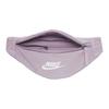 Nike Heritage Solid Color Logo Fabric Crossbody Chest Bag Waist Bag Unisex bags Light-Purple CV8964-576