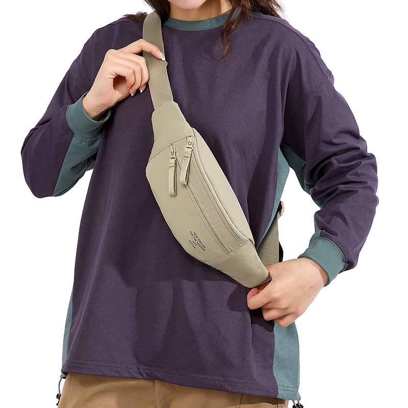 Waist Bag Lightweight Crossbody Bag Outdoor Sports Mobile Phone Shoulder Bag