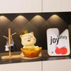 Housewarming Gift: Lucky Cat Key Holder & Shoe Cabinet Ornament for Entryway and Living Room