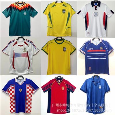 World Cup Retro Jersey Netherlands Poland Norway Soviet Union East Germany Cameroon Football Jersey Sports Jersey