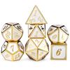 DND Dice Set, Dungeons and Dragons Dice with D20 Metal Dice Set for D and D Dice or RPG Role Playing MTG Tabletop Board Games, Shadowrun Pathfinder