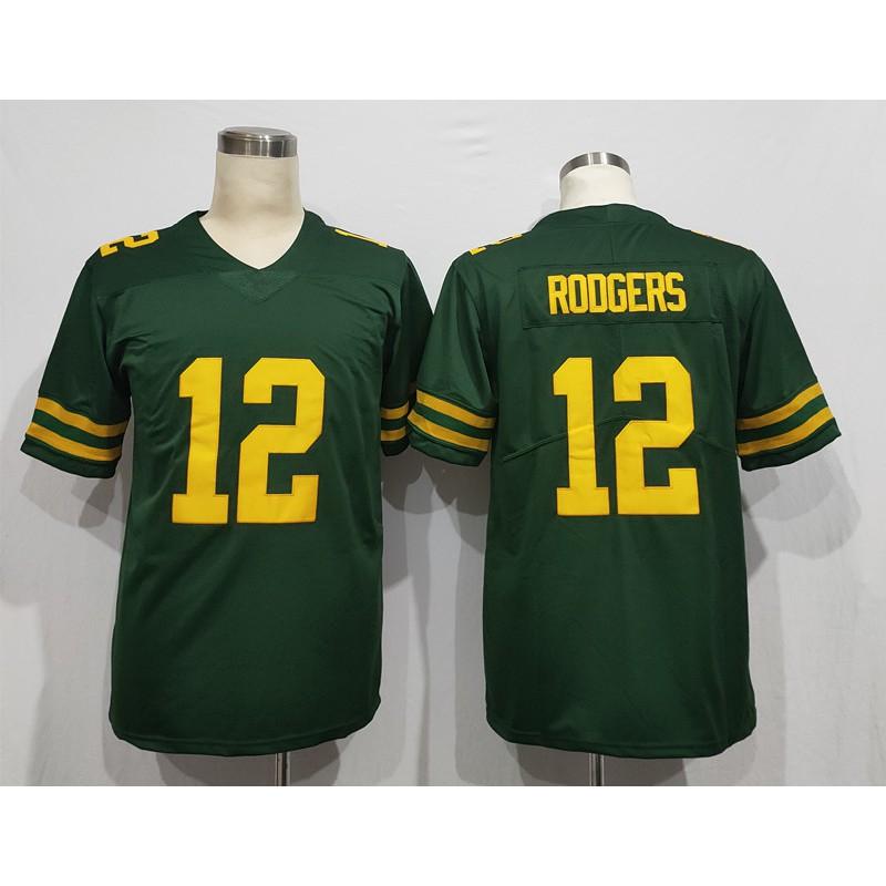 Green Bay Packers NFL Football Jersey Men Women Cotton Blend Team Uniform Game Day Fan Wear